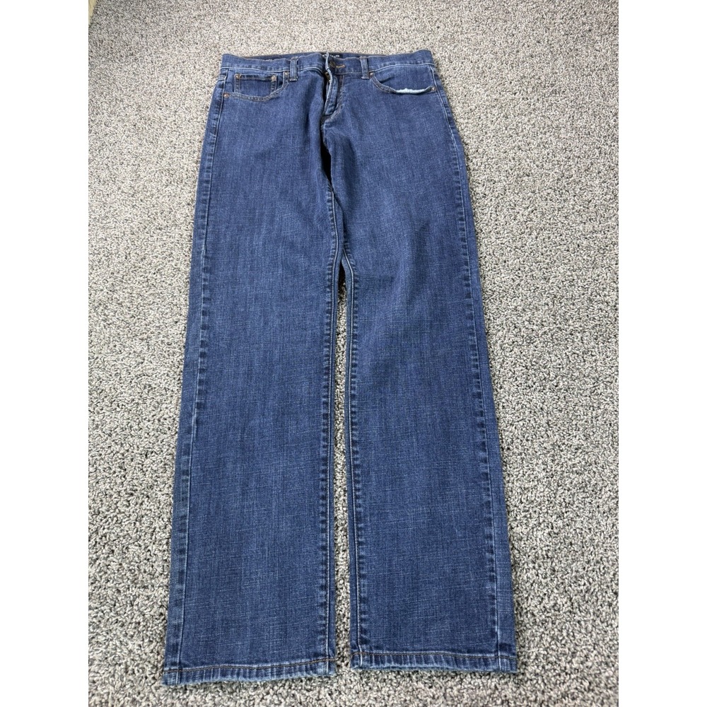 Lucky Brand 221 Straight Jeans Men's Size 34x34 Blue